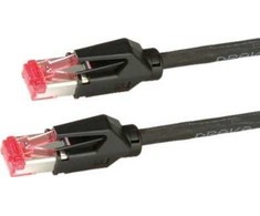 Draka Draka Secomp DRAKA UC900 SS27 - Patch- Kabelis - RJ- 45 (M) - RJ- 45 (M) - 1 m - poros metalinėje folijoje (PiMf) - CAT 6e, lygus, be halogenų - juodas (2016-05-21)