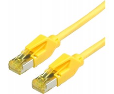 Draka Draka UC900 – Patch – kabelis – RJ- 45 (M) – iki – RJ- 45 (M) – 3 m – SFTP, PiMF – CAT 6a – be halogenų – geltonas (21.05.9532)