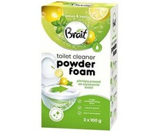 WC valymo milteliai BRAIT Lemon &amp; Basil 3x100g