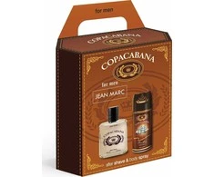Jean Marc Copacabana rinkinys vyrams (aftershave 100ml / deo 150ml)