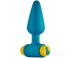 Dream Toys „Love Signal Wave Buzzer“ vibruojantis išangės kamštelis, žalias