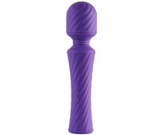 Dream Toys Meilės signalo vibruojantis masažuoklis „Wand“ violetinis