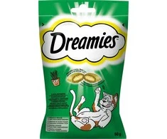 Kačių skanėstai - DREAMIES su katžole 60 g
