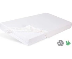 Drėgmei atspari vaikiška bambukinė paklodė Matex 140x70, rožinė