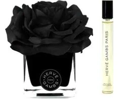 Gift Set Herve Gambs: Terre D'epices, Room Purškiklis, 10 ml + Juodas Couture Flower, Porcelain, Aroma Reed Diffuser, Juodas