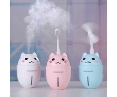 Drėkintuvas Blue M Kvapų difuzorius SCENT DIFFUSER - ULTRASONIC HUMIDIFIER KITTY 4IN1 LED Mėlynas