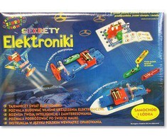 Mokomasis rinkinys – Elektronikos paslaptys – daugiau nei 50 eksperimentų – elektromobilis ir valtis – Dromader 85957