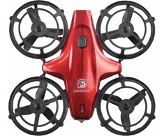 Carruzzo Amewi 25324 skraidyklė su kamera Mini dronas 300 mAh Juoda, Raudona