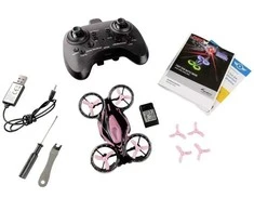 Dron Amewi FightStar Battle Drone Quadcopter RtF rožinė (25347)