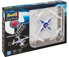 Drone Revell Kvadkopteris GO! STUNT - Baltas/Mėlyna