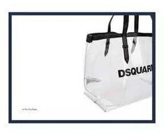 Dsquared2 Dsquared, Dsquared, Tualetinis popierius, GWP Tekstilinis Maišelis, Skaidrus