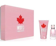 Dsquared2 Set Dsquared 2: Wood Eau De Toilette For Women, 100 ml + Wood Hydrating Losjonas kūnui Body, 150 ml