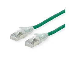 DTWYLER Krosavimo kabelis Cat.6A (Class EA) S/FTP, CU 7702 flex LSOH, AMP v2, žalias, 7,5 m