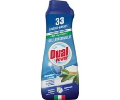 Dual Power „Viskas viename“ indaplovės gelis su soda ir šalavijais, 660 ml