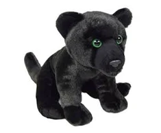Dubi Pliušinis žaislas - juodoji pantera, 18 cm