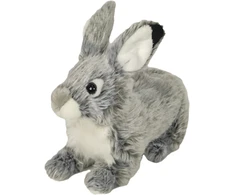 Dubi Pliušinis žaislas - pilkas triušis, 28 cm