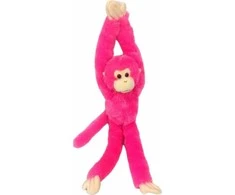Dubi Plusz Dubi pliušinis Monkey Velcro 48cm minkštos medžiagos ilgos rankos