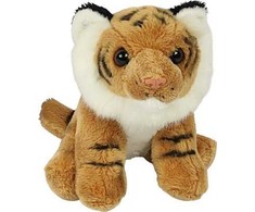 Dubi pliušinis Ziki Brown Tiger Sėdintis 14cm 48723