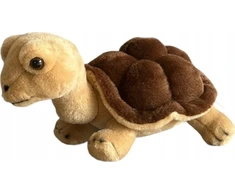 Dubi pliušinis vėžlys rudas 20cm 31129