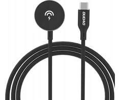 Dudao A12C belaidis įkroviklis skirtas Apple Watch 1.2m – juodos spalvos