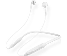 Dudao Magnetic Suction į ausis įkišamos belaidės Bluetooth ausinės baltos spalvos (U5B)