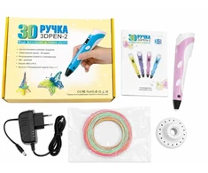 Rotaļlietas iLike 3D Printing Pen with LCD Ekranas Ultimate Multicolor 3D Spausdintuvas Pen Mėlyna 4752192108304 ILI3DPLCDUMB (4752192108304)