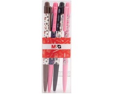 Automatinis rašiklis 0,7 mm Cats &amp; Dogs nonb 4vnt M&amp;G