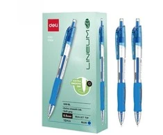Gelio rašiklis 0.5 mm Arrix mėlynas (12 vnt.) DELI