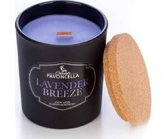 Duka Sojų skonio žvakė „Lavender Breeze“, juoda, 135 g