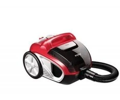 Dulkių Siurblys - Amica Bagio VM3044 1.5L Be Maišelio 900W Juodas/Sidabrinis/Raudonas