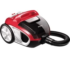 Dulkių Siurblys - Amica Bagio VM3044 1.5L Be Maišelio 900W Juodas/Sidabrinis/Raudonas