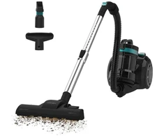 Cecotec dulkių siurblys | Conga Rockstar Cyclonic Plus | Be maišelio | Dulkių talpa 2 L | Galia 800 W | Juodas