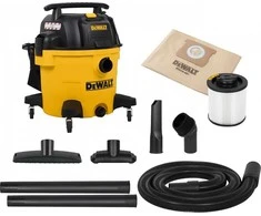 Dewalt Šlapio ir sauso siurbimo dulkių siurblys 34L su elektros lizdu AT-DXV34PTA