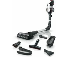 Dulkių siurblys Bosch BSS711W stick vacuum/electric broom Baterija Dry Bagless 0.3 L Juodas, Sidabrinis, Baltas