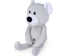 Dumel BALIBAZOO BB 82004 Meškiukas tulima šviesiai pilkas 19cm