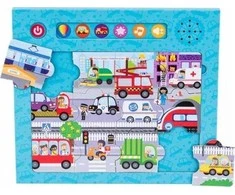 Dėlionė Dumel Discovery Garsai aplink mus Transporto priemonės