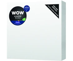 Napkins Duni Dunilin® 48x48 cm baltas, disposable - 36 pcs./pack