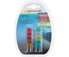 Dunlop - Automobilių saugikliai 10 vnt.
