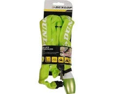 Dunlop – dviračio užraktas su grandinės užraktu 120cm (žalia)