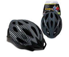 Dunlop - Dviratininko šalmas MTB regulowany dydis M 55-58 cm (Szaro-Juodas) (871125224002GRAY)