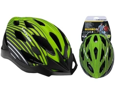 Dunlop - Dviratininko šalmas MTB regulowany dydis M 55-58 cm (Zielono-Juodas) (871125224002GREEN)