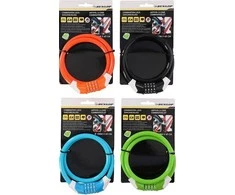 Dunlop - dviračio užraktas nuo vagystės su kodu (žalia)