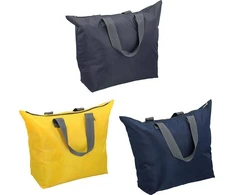 Dunlop - Travel bag, foldable hand luggage (yellow)