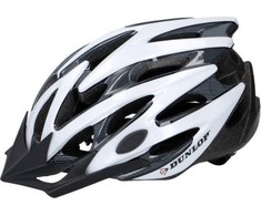 Dunlop Dunlop - MTB dviračių šalmas S (Baltas- juodas)