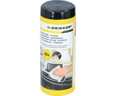 Dunlop - drėgnos servetėlės automobilio salono priežiūrai (40 vnt.)