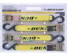 Dunlop - Transportavimo diržai su įtempikliais 4 vnt. 5 m / 350 kg