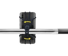 Dunlop - Dviračio laikiklis telefonui 10-15 cm pasukamas (juodas)