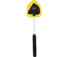 ŚCIĄGACZKA WODY Z SZYB I LUSTER Z MIKROFIBRĄ RUCHOMA, REGULOWANA RĄCZKA 21-37CM DUNLOP