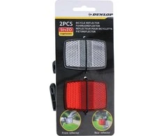 Dviračio atšvaitų rinkinys priekiui ir galui Dunlop
