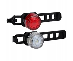 Silikoniniai LED dviračių žibintai Dunlop